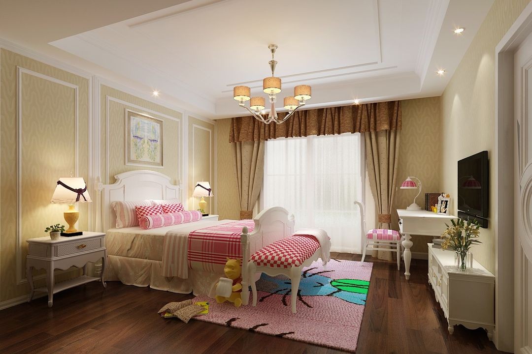 300平聯(lián)排別墅裝修 房主不管不顧效果卻令人驚艷